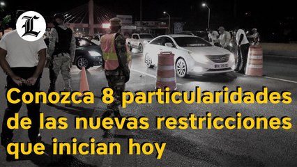 Conozca 8 particularidades de las nuevas restricciones que inician hoy
