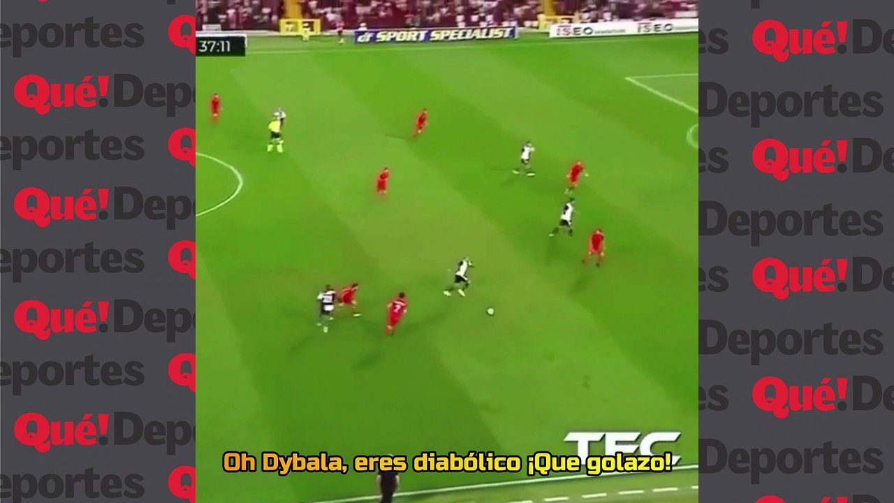 Oh Dybala, eres diabólico ¡Que golazo!