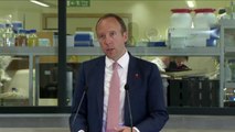 Health Secretary Matt Hancock says three quarters of UK adults have received a first dose of Covid vaccine