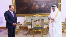 الرئيس عبد الفتاح السيسي يستقبل رئيس البرلمان العربي وعضو مجلس النواب البحريني