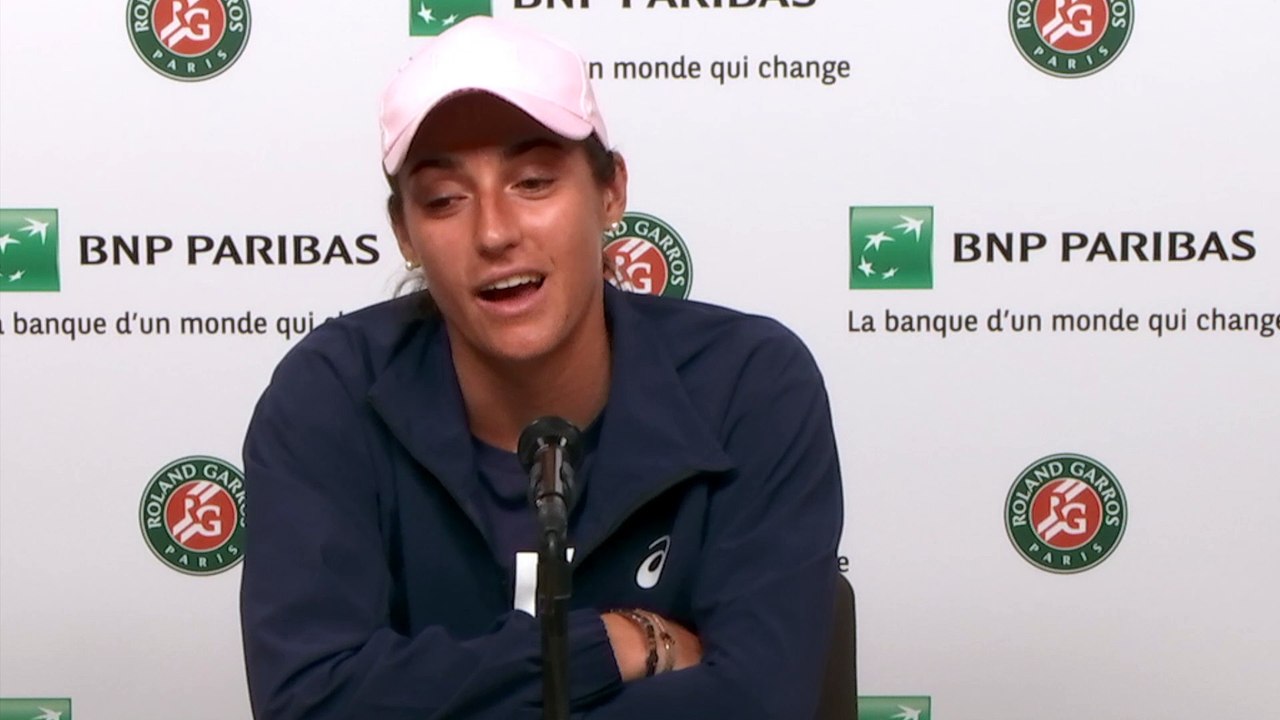 Roland-Garros 2021- Caroline Garcia : "Oui, je me sens mieux dans ma peau... et je m'apitoie pas sur mon sort"