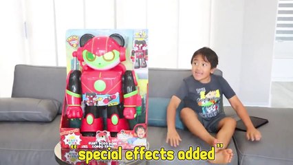 Spy Ryan Vs Robot Daddy For The Mystery Safe Pretend Play!!!