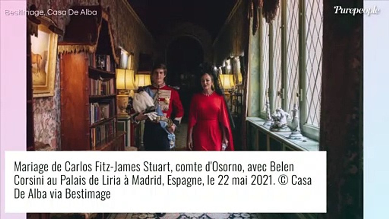 Mariage royal en Espagne : les magnifiques noces du comte d'Osorno avec sa belle Belén Orsini