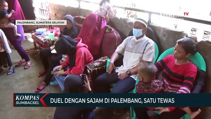 Duel Dengan Sajam Di Palembang, Satu Tewas