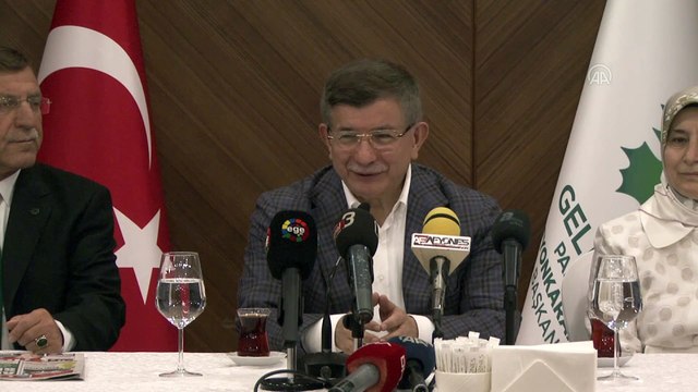 AFYONKARAHİSAR - Gelecek Partisi Genel Başkanı Ahmet Davutoğlu Afyonkarahisar'da