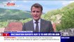 Emmanuel Macron: "Il y a dans le secteur du tourisme des propositions d'emploi partout sur le territoire"