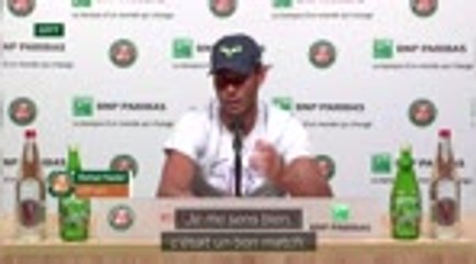 Roland-Garros - Nadal : "Un plaisir d'affronter Richard une fois de plus"