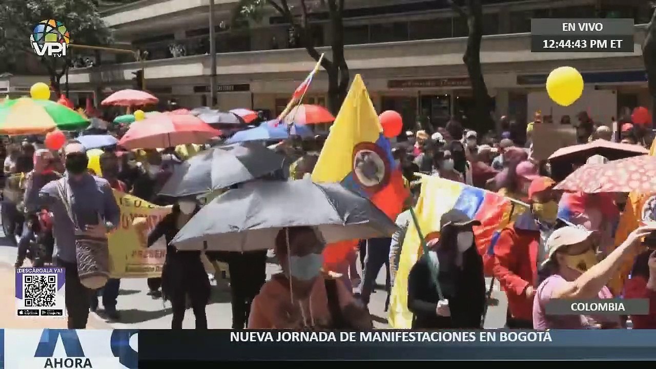 #2Jun | Nueva jornada de manifestaciones en Bogotá | Ahora