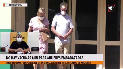 No hay vacunas aun para mujeres embarazadas