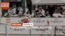 #Dauphiné 2021 - Étape 4 - Résumé: Lutsenko, le bon alliage