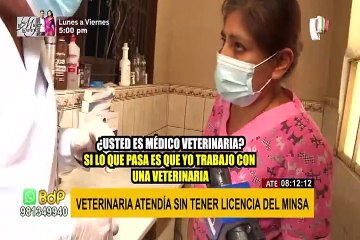 Ate Vitarte: falsos veterinarios usaban medicinas vencidas y en mal estado