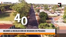 Mejoró la recolección de residuos en Posadas