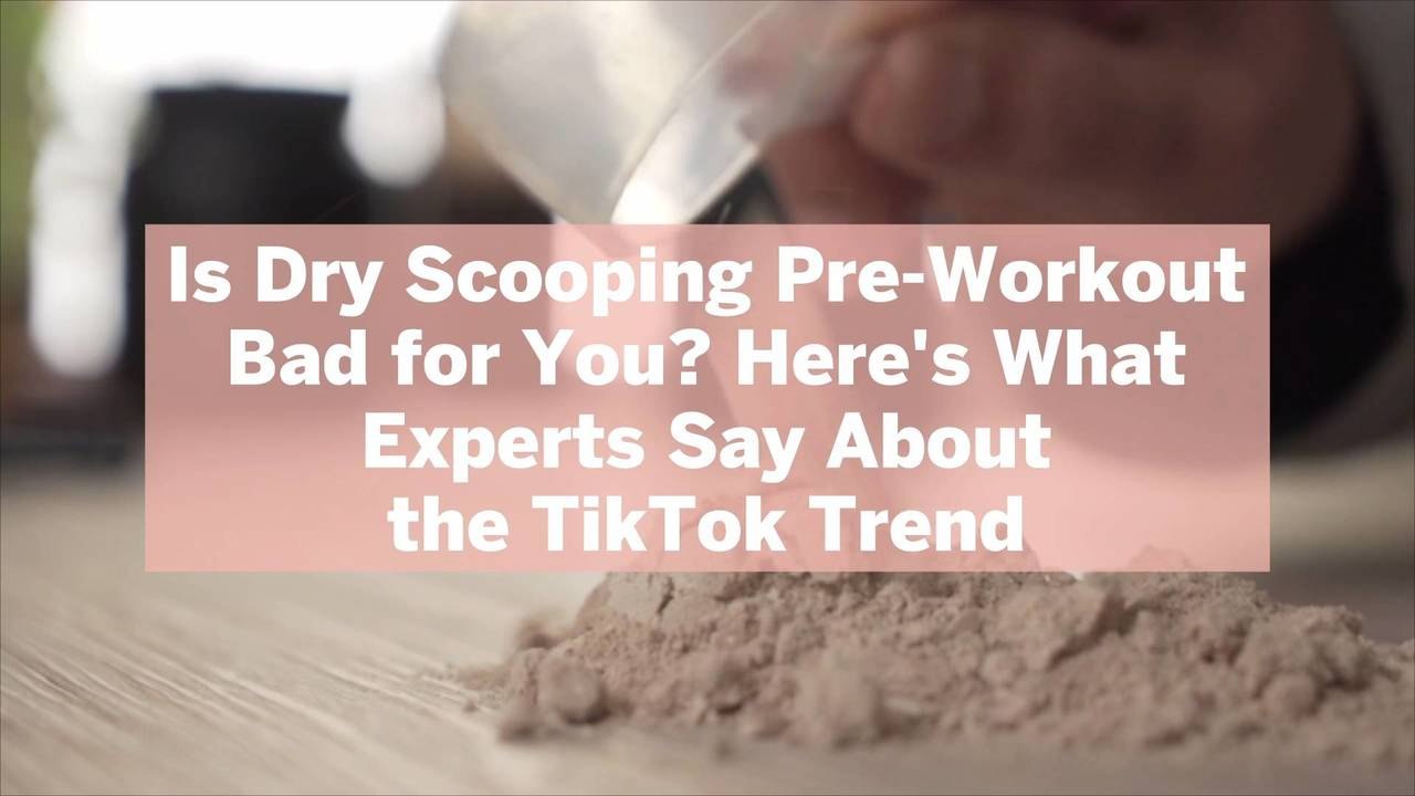 Is Dry Scooping PreWorkout Bad for You? Here’s What Experts Say About