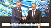 Así ha sido la presentación de Ancelotti como nuevo entrenador del Real Madrid