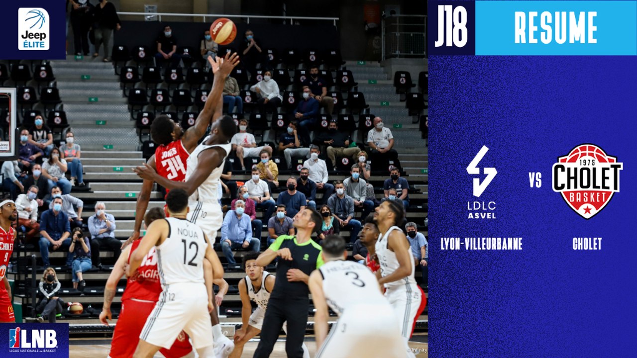 Lyon-Villeurbanne vs. Cholet (82-64) - Résumé - 2020/21