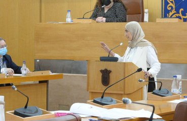 Fatima Hamed Hossain: "Cualquier mujer que haya sido portavoz de un grupo político sabe lo complicado que es"