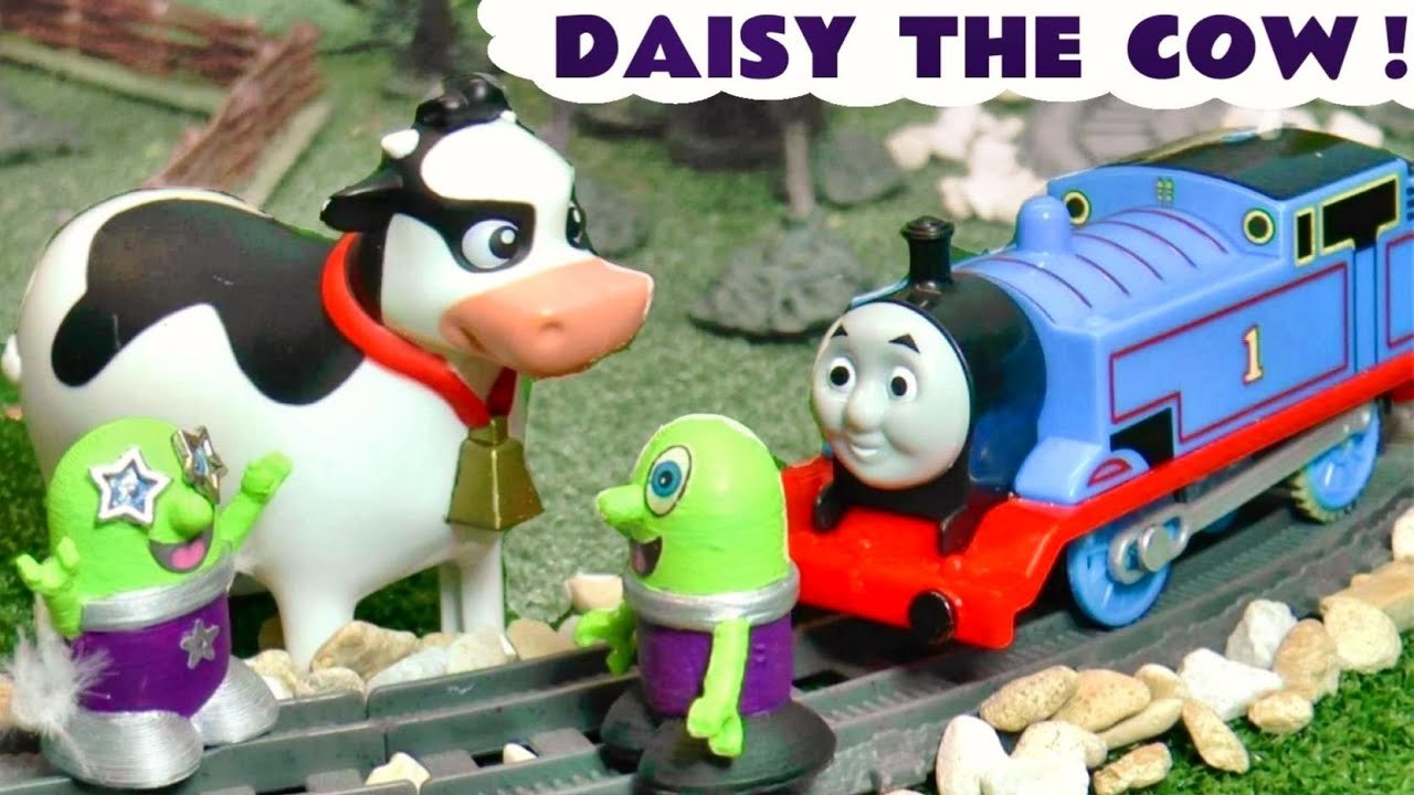 Funny Funlings Daisy the Cow with Thomas and Friends in this Family ...