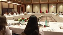 Cumhurbaşkanı Erdoğan, milli sporcuları kabul etti