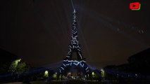 Paris   |   L'Hydrogène illumine la Tour Eiffel - Paris Bretagne Télé