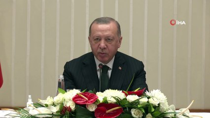 Cumhurbaşkanı Erdoğan, milli sporcuları kabul etti