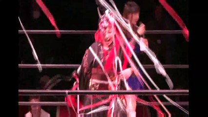 Act Yasukawa and Heidi Lovelace vs. Hudson Envy and Kris Wolf on 1/11/15 in Stardom