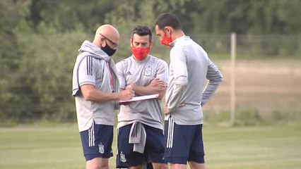 La sub-21, lista para la semifinal de la Eurocopa ante Portugal