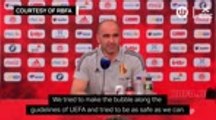 Belgian COVID conundrum won't complicate Martinez's plans for Euro 2020