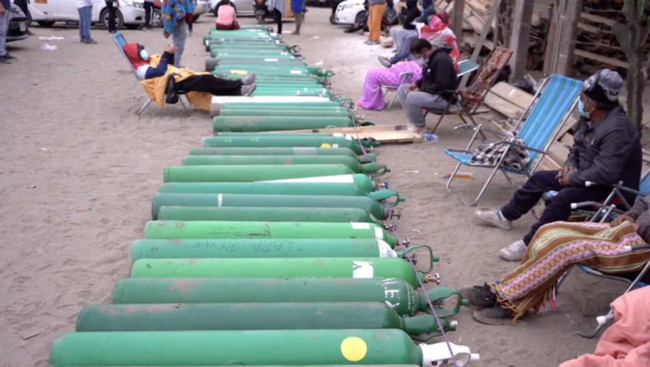 Peru has the world's highest COVID-19 death rate — and people are paying 1,000% markups on black-market oxygen tanks