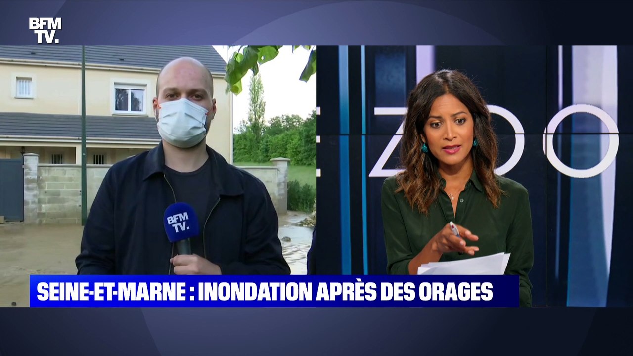 Seine-et-Marne: inondation après des orages - 02/06