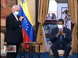 Presidente Maduro reconoció labor del representante del Vaticano, monseñor Aldo Giordano