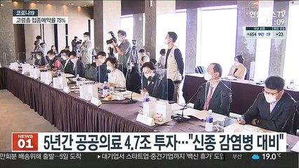 5년간 공공의료 4.7조 투자…"신종 감염병 대비"