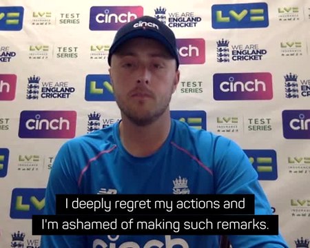 Robinson addresses discriminatory tweets that tainted Test debut