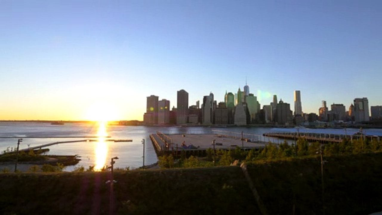 Sunsetting Over New York