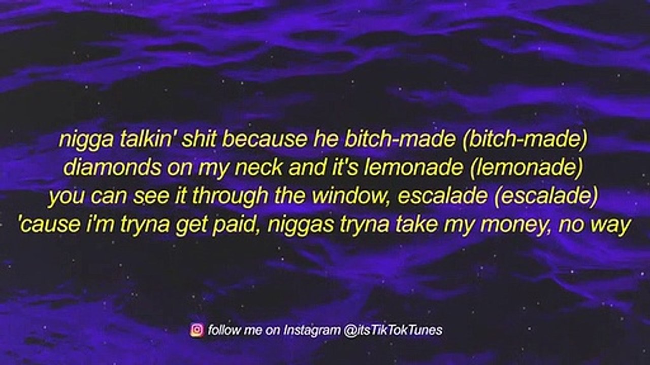 $Not - Mean Ft. Flo Milli (Lyrics) | Small Waist Pretty Face Tik Tok