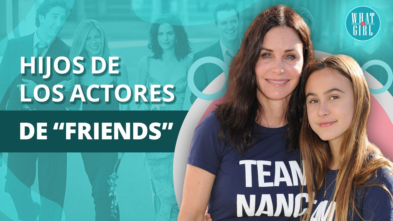 ¿Quiénes son y cómo lucen los hijos de los actores de Friends? | Who are the children of the Friends actors and what do they look like?