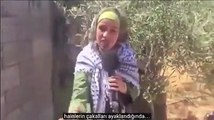 Filistinli kızdan tüyleri diken diken eden 'Erdoğan' şiiri!