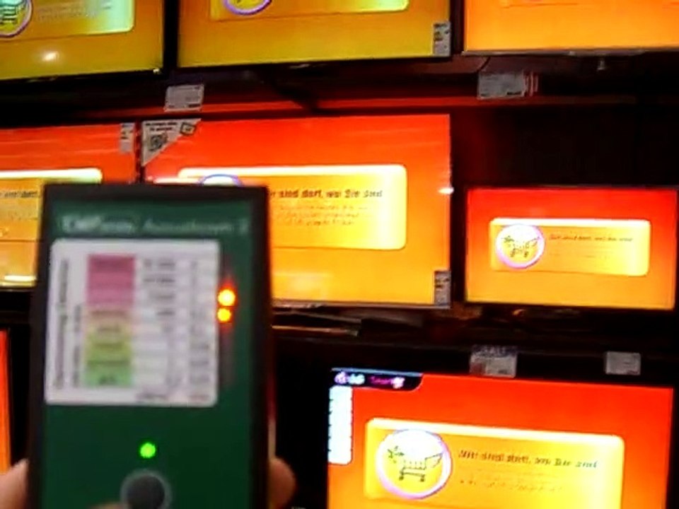 Danger! Televisions with WiFi contaminate your apartment with microwaves! Achtung! Fernsehgeräte mit WLAN verseuchen Wohnung mit Mikrowellen!