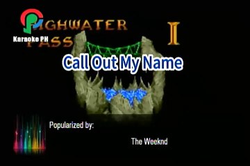 The Weeknd Call Out My Name Karaoke