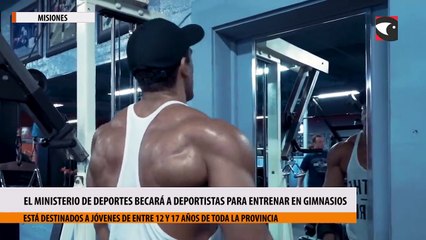 El Ministerio de Deportes becará a deportistas para entrenar en gimnasios