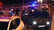 'Dur' ihtarına uymayan alkollü sürücü, önce polis araçlarına sonra bariyerlere çarpınca yakalandı