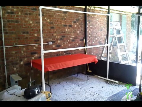 Diy Pvc Adjustable Backdrop Stand