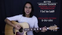 Better - Meghan Trainor Guitar Lesson Tutorial   Acoustic Cover