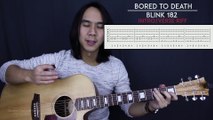 Bored To Death - Blink 182 Guitar Tutorial Lesson