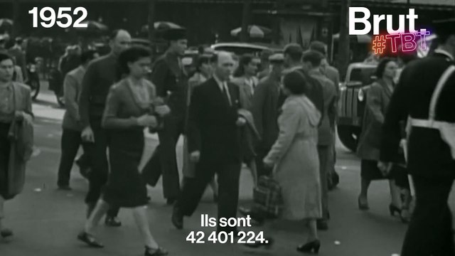 #TBT : Quand la France comptait 42 millions d'habitants