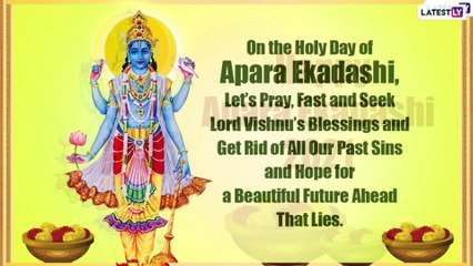 Download Video: Apara Ekadashi 2021 Wishes: Send WhatsApp Messages, Lord Vishnu Photos and Greetings of the Day