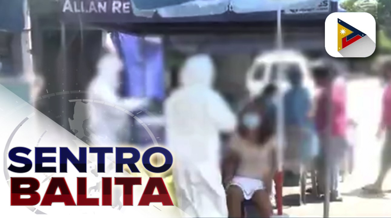 Halos 60 indibidwal na pumila sa food distribution sa Brgy. Old Balara, Q.C., nagpositibo sa COVID-19