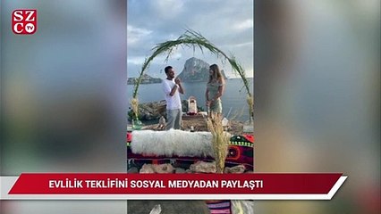 Video herunterladen: Seyma Subaşı evlilik teklifini sosyal medyadan paylaştı