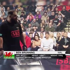 Britain's Strongest Man contest at Sheffield Arena