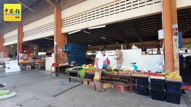 ◤北马疫急◢ 甘榜不再也巴刹复业 摊贩少50% 顾客也少50%