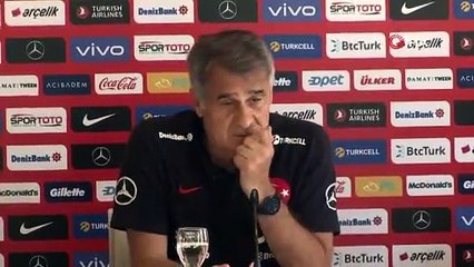 Şenol Güneş: İtalya maçı 3 ihtimalli ama ilk ihtimalimiz kazanmak